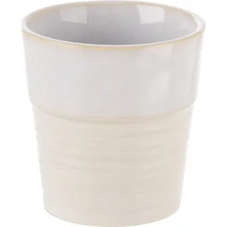 Espressotasse aus Steingut 80 ml - Beige