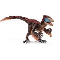 schleich DINOSAURS 14582 Dinosaurs Authentischer Utahraptor Dino - Prähistorischer Großer Dino, Dino-Spielzeug, Realistische Bewegliche Arme und Beweglicher Kiefer - Dinosaurier Spielzeug ab 4 Jahren