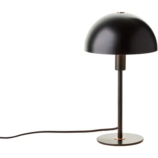 LeGer Home by Lena Gercke Tischleuchte »Linnea Pilz Lampe«, Leuchtmittel E14   ohne Leuchtmittel, Pilzleuchte, Tischlampe, Metallsockel, Höhe 35,5 cm, schwarz