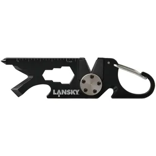 Lansky Herren Roadie, 8-in-1 Schärfer Messer, schwarz, 9,0cm