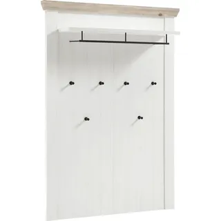 Home Affaire Garderobenpaneel Florenz 107 x 153 x 27 cm Weiß