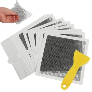 Marsred 40 Stück 15cm x15cm Floor Drain Sticker, Haarsieb Dusche,Einweg Duschabfluss Abflusssieb, Selbstklebender Haarfänger Abfluss,Harstopper für Badewanne, Küche, Waschbecken