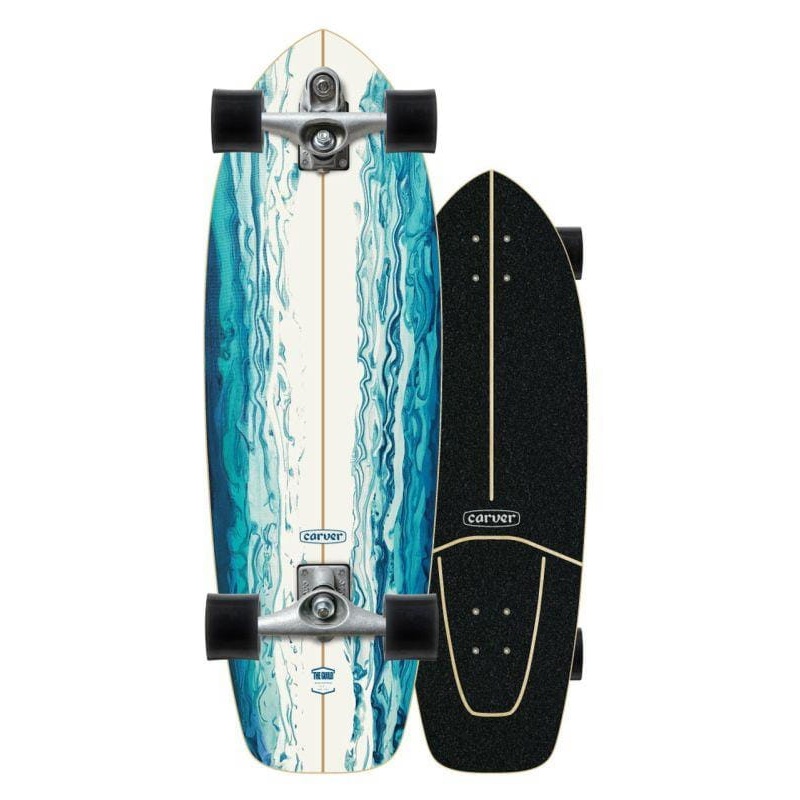 Bild von X Lost Carver Rad Ripper 31" Surfskate Complete C7 raw trucks