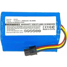 CoreParts Battery for Haier Vacuum, Zubehör Staubsauger + Reiniger, Blau