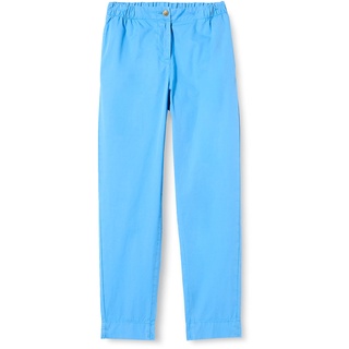 Tommy Hilfiger Damen Hose 1985 Tapered Baumwolle, Blau (Hydrangea Blue), 34