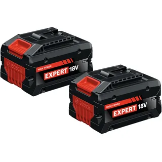 Bosch Hochleistungs-Akku-Twinpack 18 V 8 Ah 2 Stück