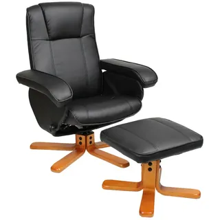 Svita Relaxsessel Schwarz, Textil, 75x95x68 cm, Wohnzimmer, Sessel, Relaxsessel