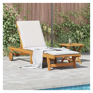 vidaXL Sonnenliege 63 x 85 x 0 cm Braun