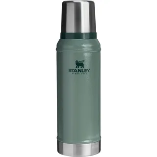 Stanley Classic Legendary Thermoskanne 0.94L - Hält 24 Stunden Heiß Oder Kalt - Spülmaschinenfest - Deckel Dient Als Becher - Isolierflasche BPA Frei - Edelstahl Thermosflasche - Hammertone Green