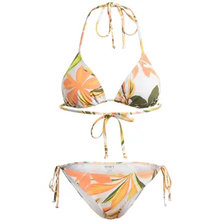 Roxy Triangel-Bikini »Printed Beach Classics«, weiß