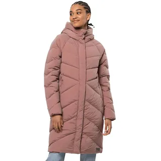 Jack Wolfskin Wintermantel Marienplatz Coat (winddicht, sehr wasserabweisend) rosa Damen