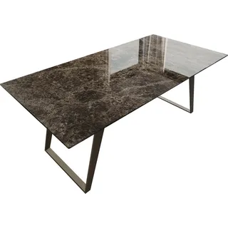 DeLife Edge 200 x 77 x 100 cm dunkelbraun