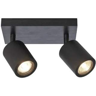 Good & Mojo Deckenstrahler , Schwarz , 12x13x22 cm , LED-Leuchtmittel austauschbar , Lampen & Leuchten, Innenbeleuchtung, Spots & Strahler, Deckenspots