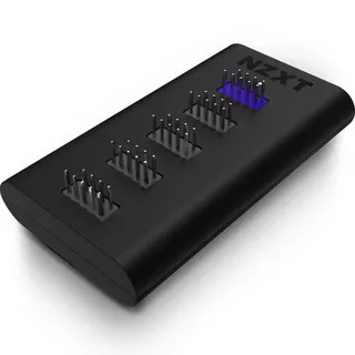 NZXT Internal (Gen 3) AC-IUSBH-M3 4 Ports), Dockingstation - USB Hub, Schwarz