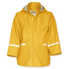 Bild Wind- und wasserdicht Regenmantel Regenbekleidung Unisex Kinder,Gelb,86