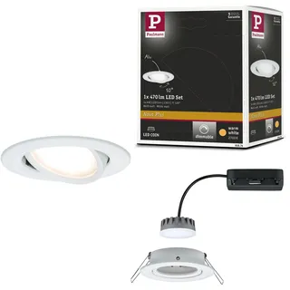 Paulmann Coin Slim 1 rund matt/Alu