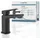 Raven Einhandmischer Schwarz Matt