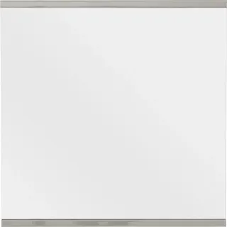 Invivus Wandspiegel , Grau , Glas , rechteckig , 75x75.6x4.6 cm , Goldenes M, Made in Germany , in verschiedenen Größen erhältlich, waagrecht montierbar , Garderobe, Garderobenspiegel