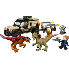 Bild von Jurassic World Pyroraptor & Dilophosaurus Transport 76951