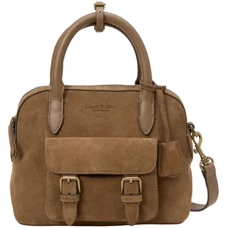Marc O'Polo Gil Umhängetasche Veloursleder Brown