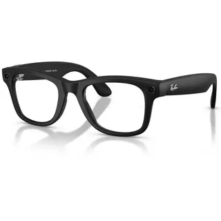 Ray-ban Wayfarer Meta Gen 2 Sonnenbrille - Matte Black 02 - Clear/Cat0 - 50