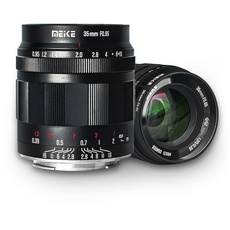 Meike 35 mm f0.95 RF-Mount Fixed Manual Focus Objektive Große Blende APS-C Objektiv kompatibel mit Canon EOS-R EOS-RP R5 R5C R6 R7 R10 spiegellose Kamera