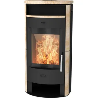 FIREPLACE Heathus MAIA Sandstein Schwarz