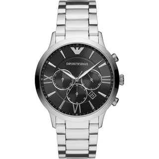 Emporio Armani Uhr AR11208 Herren Armbanduhr Silber - Silber