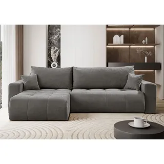 lookway Ecksofa CLOUD mit Schlaffunktion und Bettkasten, Wind 21