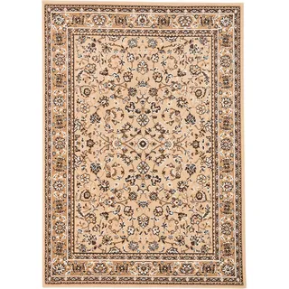 Pergamon Orient Teppich Trendline Beige Bordüre , Beige , Textil , 160x225 cm , Teppiche und Böden, Teppiche, Orientteppiche