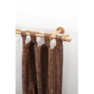 GARESA Vorhangstange 2-läufig Ø 20 mm 170 cm Rot