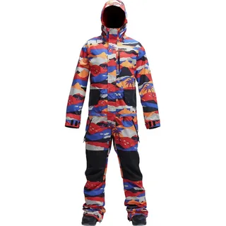 Airblaster Herren Freedom Anzug, rot blau orange, L EU