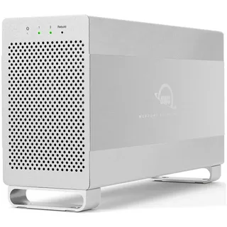 OWC Mercury Elite Pro Dual (3.5", 2.5"), Festplattengehäuse, Weiss
