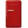 50s Style Fab10r Kühlschrank (100 l, 850 mm hoch, Rot)