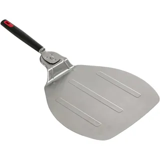 Dehner Pizzaheber, Pizzaschieber klappbar/hochwertig, ca. 38 x 5.5 x 31.5 cm, Edelstahl/Kunststoff, Silber