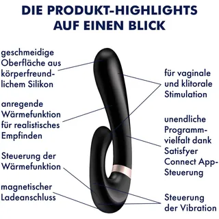 Satisfyer Heat Wave' Connect App, 20 cm