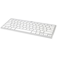 Bild von KEY4ALL X510 Bluetooth-Tastatur silber/weiß, Bluetooth, DE (125135)