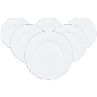 Villeroy & Boch Anmut Platinum No.1 Frühstücksteller ø 22,5 cm 6er Set