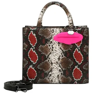 Buffalo Big Boxy Handtasche 26 cm fancy snake pink