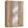 Drehtürenschrank Level by fresh to go 150 x 216 x 58 cm Braun