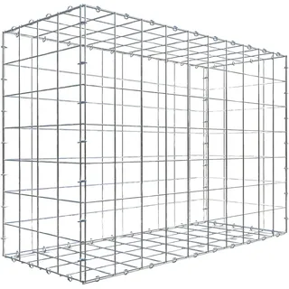 Gabiona C-Ring-Gabione 70 x 100 x 40 cm Maschenw 10 x 10 cm