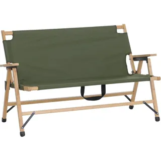 MCW Bambus Campingbank Q40 Klappbar Tragegriff Stoff/Textil 117cm Grün