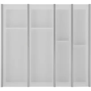 ninka Schubkasteneinsatz-Set Cuisio 600 mm Besteckkasten Kunststoff Weiß