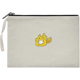 Bonateks Women's TRFCB100991 Damen Clutches, Beige, 25x5x18 cm