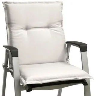 Beautissu Niederlehner Auflage 100 x 50 x 6 cm beige 1-tlg.