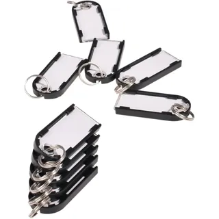 Pavo – Magnetische Technologie, Set mit 50 magnetischen Schlüsselanhängern, Magnete, 50 Stück schwarz, 8012152