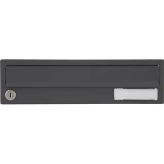 RENZ Ersatztüre für Hausbrieffachanlage 395 x 110 mm, basaltgrau RAL 7012