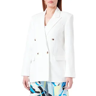 PIECES Damen Pckyza Oversized Blazer Bc, Cloud Dancer, L