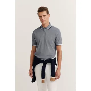 Bugatti Poloshirt aus Baumwolle, blau