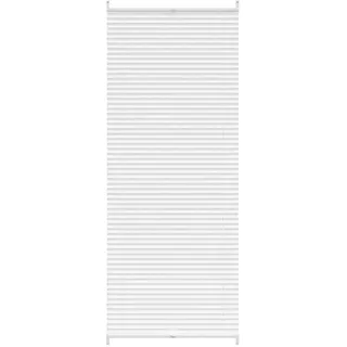 vidaXL Verdunklungsplissee 90×200 cm Weiß